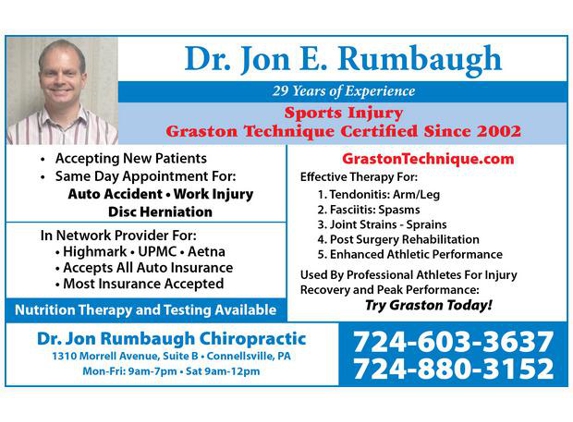 Dr Jon E Rumbaugh - Connellsville, PA