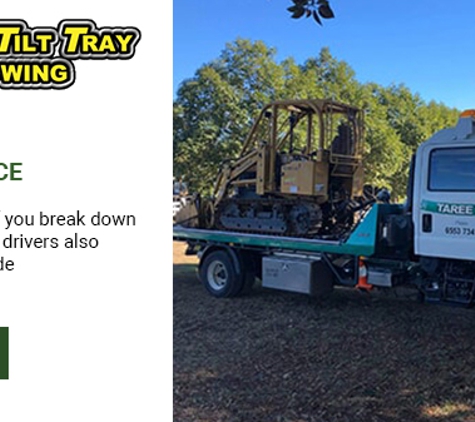 Taree Tilt Tray Towing - Pampoolah, NSW. Roadside Assistance