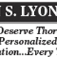 John S. Lyon DDS