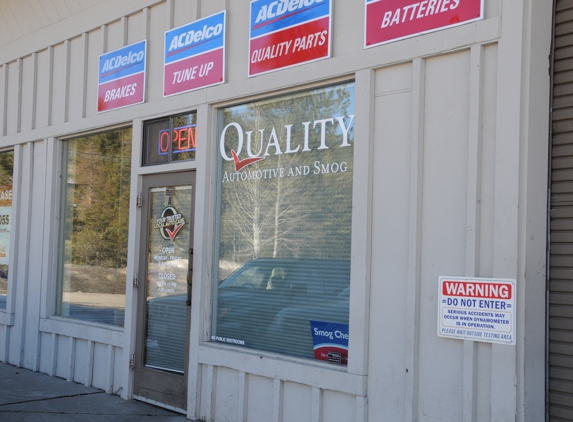 Quality Automotive and Smog, Inc - Truckee, CA