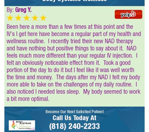 Body Systems Wellness - Glendale, CA