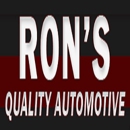 Ron's Quality Automotive - Auto Repair & Service
