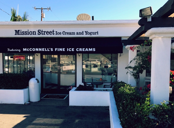 Mission Street Ice Cream and Yogurt - Featuring McConnell's Fine Ice Cream - Santa Barbara, CA