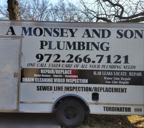 A Monsey and Son plumbing - cedar hill, TX