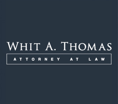 Whit A. Thomas, Attorney at Law - Foley, AL