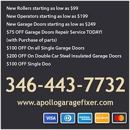 Apollo Garage Fixer - Garage Doors & Openers