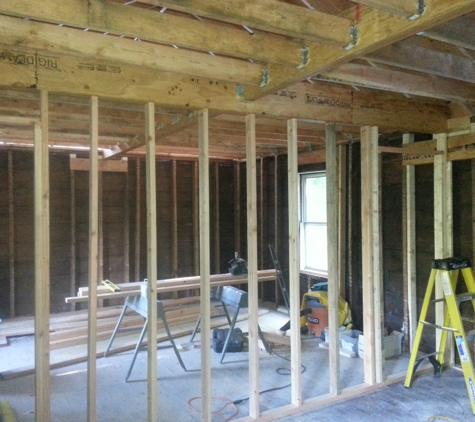 PLR Carpentry, LLC - North Windham, CT. Ellington job interior framing