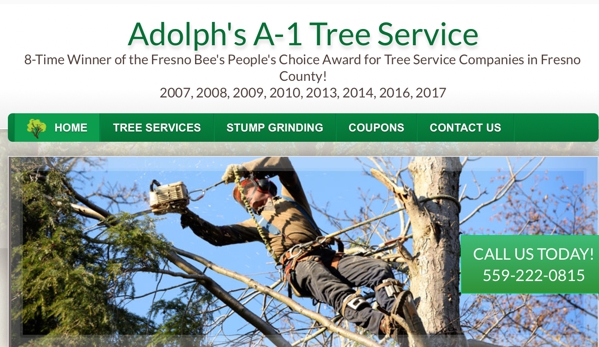 Adolph's A-1 Tree Service A Partnership - Fresno, CA