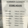 Summer cleaners