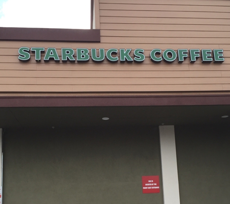 Starbucks Coffee - Los Angeles, CA. Sign