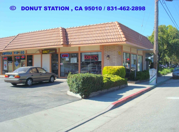 DONUT STATION - Capitola, CA. FRONT STORE