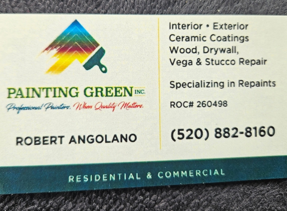 Painting Green Inc - Tucson, AZ