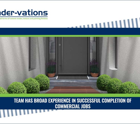 Render-Vations - Upper Coomera, ACT. Team Has Broad Experience In The Successful Completion Of Commercial Jobs