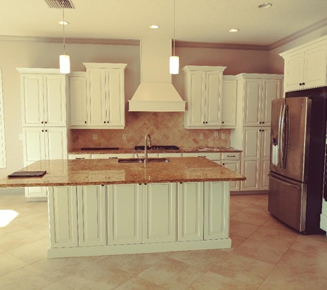 A & G Painting Services - Sarasota, FL. Kitchen cabinets painted