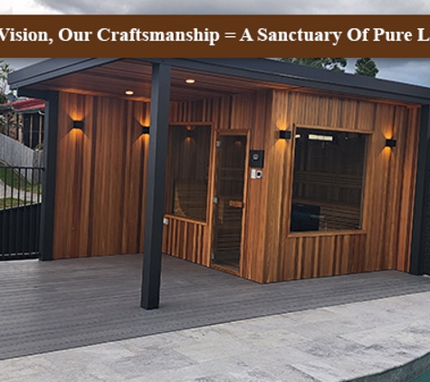 Saunas of the World. Your Vision, Our Craftsmanship = A Sanctuary Of Pure Luxury
