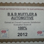 B & B Muffler & Automotive Service Center