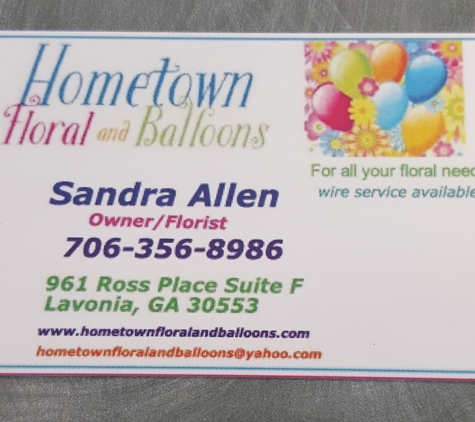 Hometown Floral and Balloons - Lavonia, GA