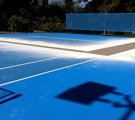 Sports Construction Group - Brendale, QLD. Repairs to Existing Tennis Courts - Toowoomba