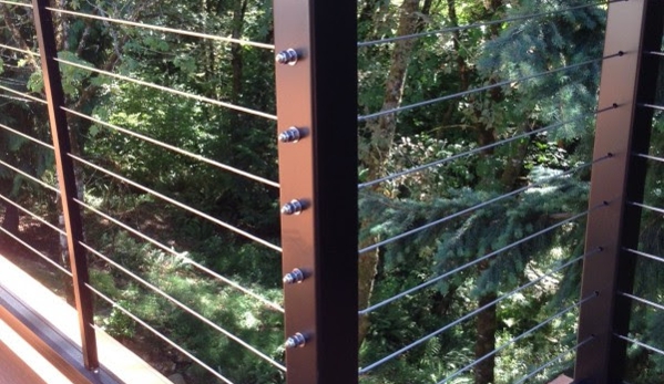 Valdovinos Iron Work - San Jose, CA. Stainless Steel Cable Railing