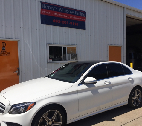 Henry's window tint - Sioux Falls, SD