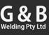 G & B Welding Logo