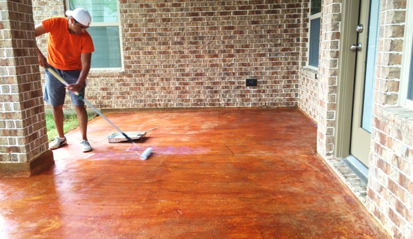 JG Handyman Services - Spring, TX. JG HANDYMAN SERVICES Concrete stained