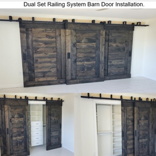 Mend & Manage - Parrish, FL. Barn Doors Installation