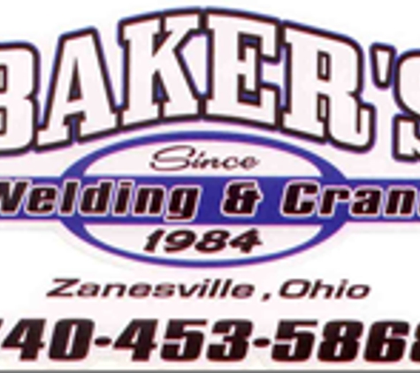 Baker's Welding And Crane Service - Zanesville, OH