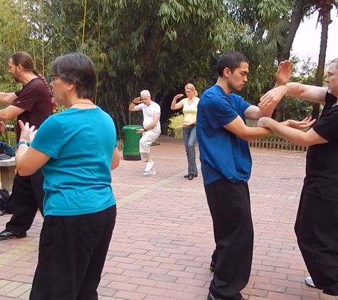 Kung Fu Kwoon - Monroe, WA. Training in the park in China