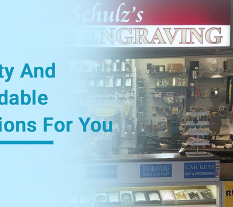 Schulz's Keys & Engraving - Hobart, TAS. Quality And Affordable Solutions For You