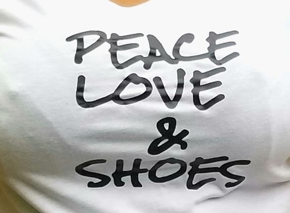 Arms Atlanta Apparel - Atlanta, GA. Peace Love & Shoes t-shirt