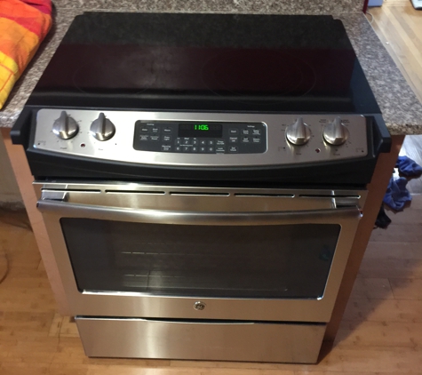 Granite Brothers - Worcester, MA. New stove fits perfectly!