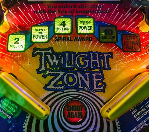 Quarterworld Arcade - Portland, OR. Twilight Zone Pinball