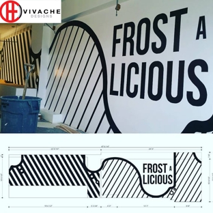 Vivache Designs - Los Angeles, CA. Mural painter la, mural painter Los Angeles, mural painters la,
Mural artist Los Angeles, mural painter vivache designs, sign painter, 