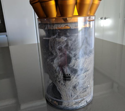 Elite Cleaning - Wagga Wagga, NSW. My vacuum after they cleaned the house twice.