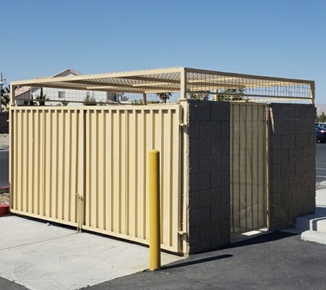 Wonder Iron Works - Las Vegas, NV. Trash Bin Enclosure.