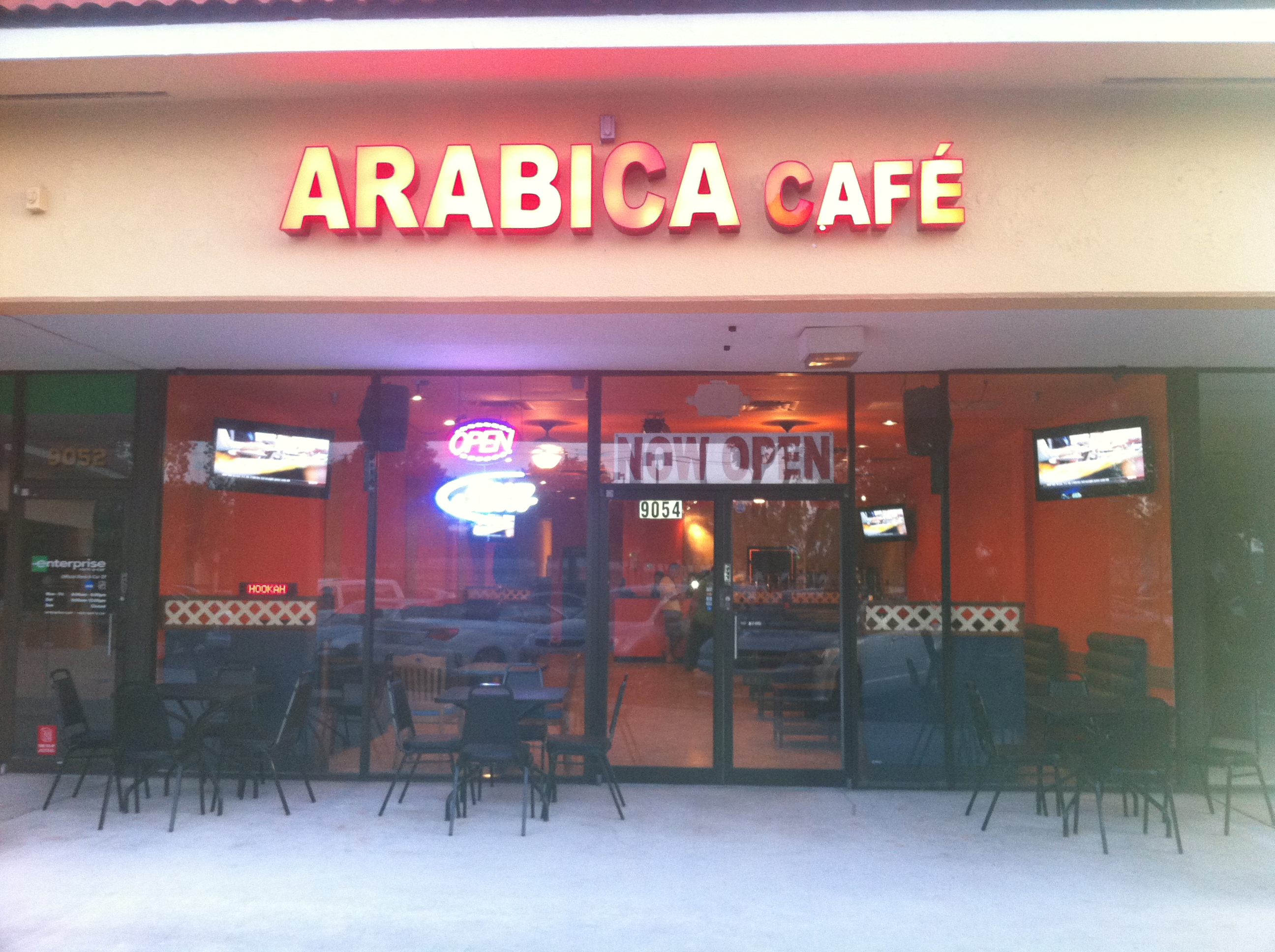 Arabica Cafe & Hookah Lounge 9054 W State Road 84, Davie