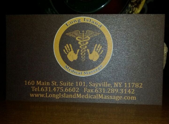 Long Island Medical Massage - Sayville, NY