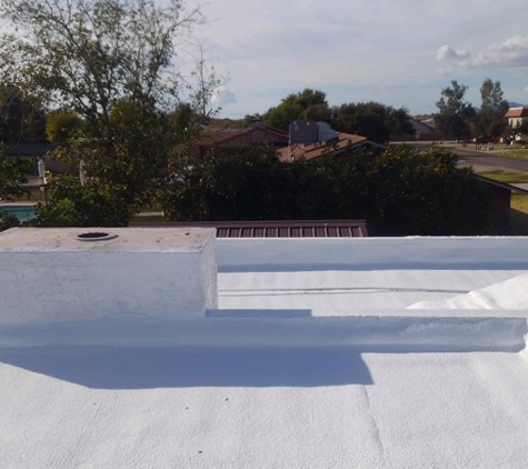 Advanced Roofing - Gilbert, AZ. Foam Roofing Gilbert AZ 85234