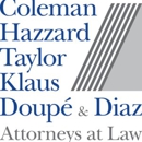 Coleman Hazzard Taylor Klaus Doupe and Diaz PA - Legal Service Plans