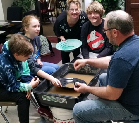 Armenta Learning Academy - Laguna Niguel, CA. Being able to pan for gold while learning both Science and History lessons really makes learning fun for our youth!!