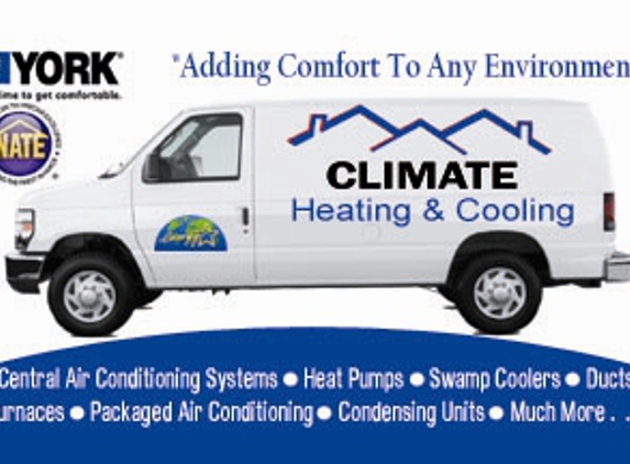 Climate Heating & Cooling Inc - Palmdale, CA