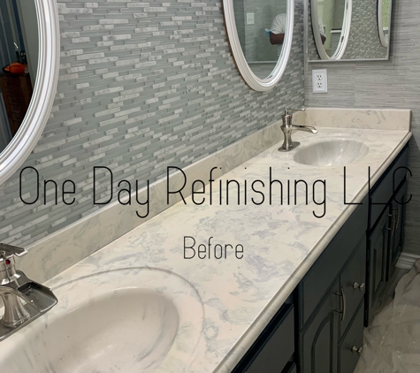 One Day Refinishing - Houston, TX. Vanity refinishing in Houston, TX---One Day Refinishing LLC