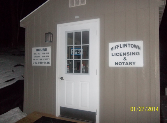 Mifflintown Licensing And Notary - Mifflintown, PA