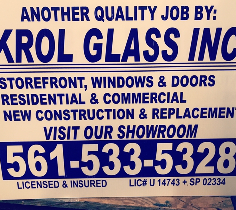 Krol Glass Inc - Lake Worth, FL