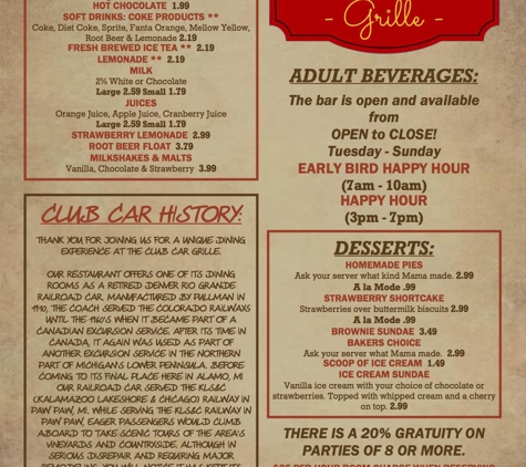 The Club Car Grille - Kalamazoo, MI