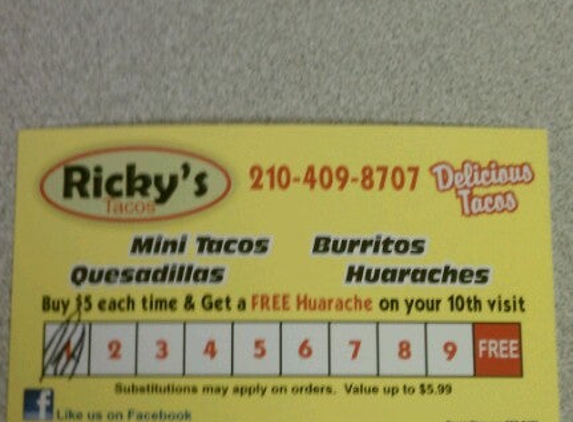 Ricky's Tacos - San Antonio, TX