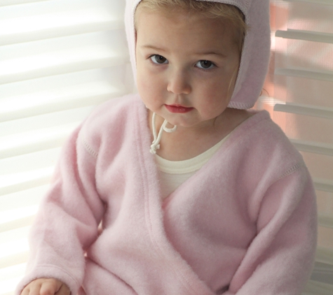 Danish Woolen Delight, Inc. - Westford, VT. Danish LANACare Organic Merino Wool Baby Apparel