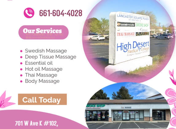 Thai Massage 701 - Lancaster, CA