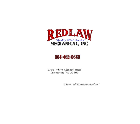 Redlaw Mechanical Inc - Lancaster, VA